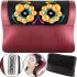 Massage pillow for back and neck Massage Cushion FG214 3 modes of operation with heating 24W Roller massager FG-214 15 balls from the mains and cigarette lighter