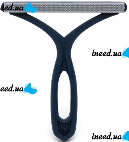 Double-sided brush for removing animal hair Dual-purpose Brush Hairball Buster SF246 scraper for cleaning lint and pellets from furniture and carpets