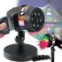 New Year Street Laser Projector Star Slide Show with Removable Cartridges for Street and Home New Year Street Laser Illumination 12 Slides