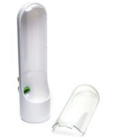 Контейнер органайзер для зберігання зелені Herb Saver HZ-11 25 см кухонна ємність для трав з підставкою резервуаром для води в холодильник 110 мл