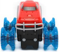 Набір канатний автотрек Trix Trux as - 331 дитячий комплект мотузкова дорога з трасою, натяжним тросом і трюк машинкою на батарейках Монстр Трек