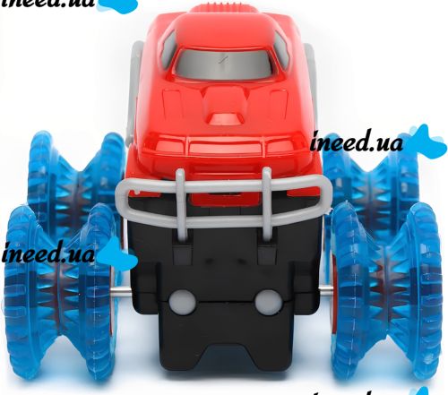 Набір канатний автотрек Trix Trux as - 331 дитячий комплект мотузкова дорога з трасою, натяжним тросом і трюк машинкою на батарейках Монстр Трек