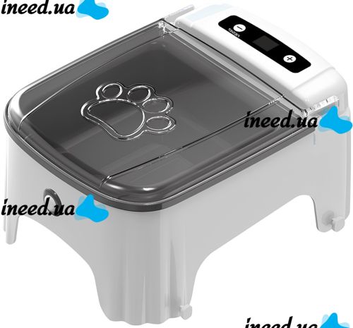 Автоматична годівниця для тварин Pet Smart Feeder AND 1-52 600 мл автогодівниця миска з автоматичним дозатором корму, таймером для котів і собак