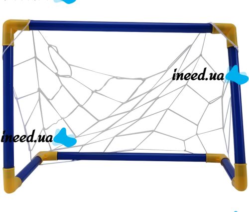 Anjanle Football Net AZ881 Kids Play Set 56cm Folding Mini Football Goal with Pump and Soccer Ball