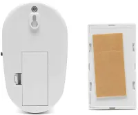 Дверний дзвінок Luckarm Intelligent 8853 бездротова кнопка на батарейках, передавач сигналу і приймач на 32 мелодій для вхідних дверей до 150 м