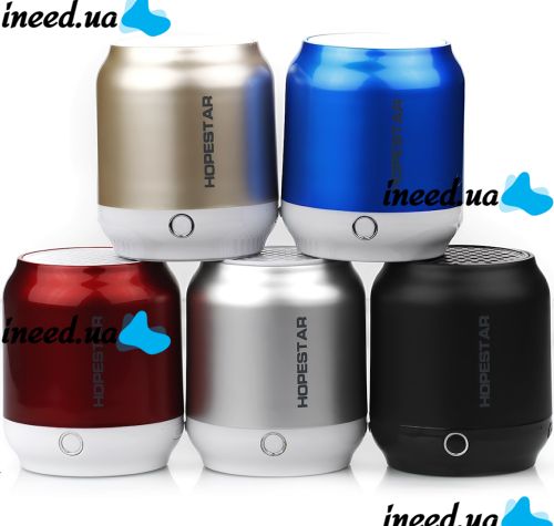 Portable Bluetooth Speaker Hopestar H8 Wireless Cordless Rechargeable Stereo Speaker with Built-in Microphone and Noise Canceling FM MP3 AUX TF USB