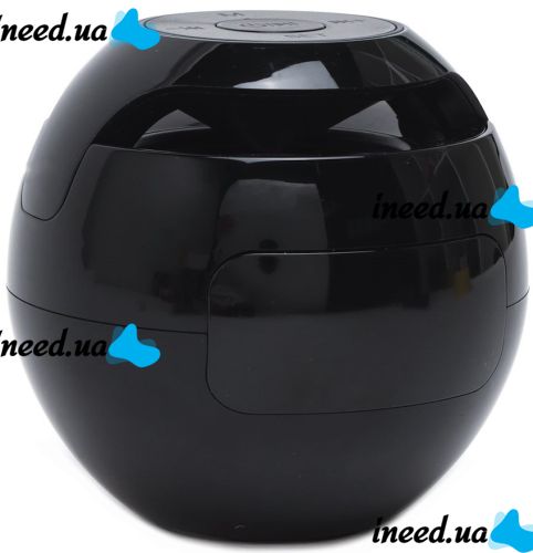 Бездротова Bluetooth колонка з годинником Kimiso KMS-K12 3W акумуляторний портативний міні динамік з будильником і RGB LED підсвічуванням microUSB