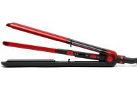 Curling iron styling tongs Domotec MS-4909 2 in 1 iron corrugation for straightening and volume of hair, ceramic device for leveling MS4909 Red