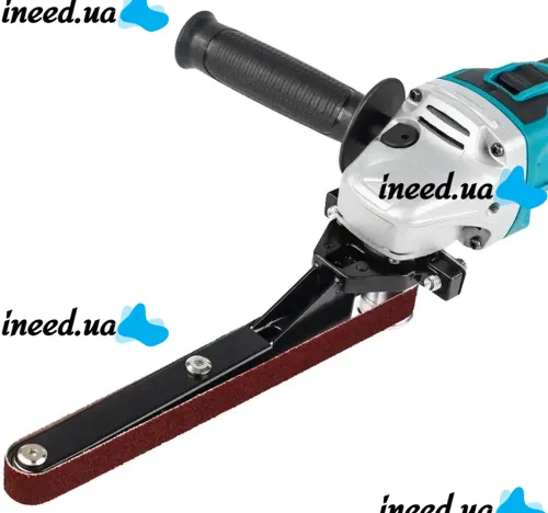 Belt sander adapter RUOKTOOL FT-140 M10 M14 on a Bulgarian Bulgarian milling machine 100mm/115mm/125mm, Grinder for polishing wood metal with 2 belts