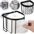 Toilet Paper Holder Multifunctional Toilet Paper Holder AND-75-10 Hanging Wall Organizer, Roll Paper Storage Holder