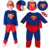 Children's Superman Carnival Costume with Mask, Superman Super Hero Masquerade Costume for kids from 3 to 10 years old Blue