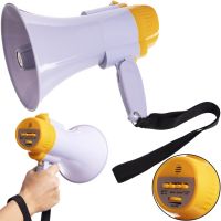 Handheld Megaphone Horn 10w HW-8C with a range of 200m Rechargeable Folding Loudspeaker RD-8S Amplifier with Voice Recording and built-in siren HW8C