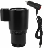 Usams US-ZB160 Smart Car Cup Holder with Beverage Heating and Cooling Function—0-60 Smart Mug with Display, Powered by a 12V Car Cigarette Lighter