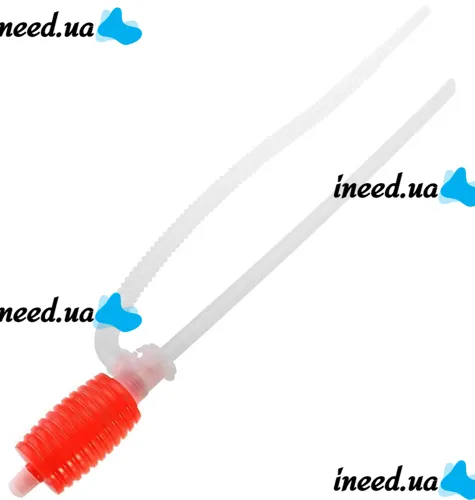 Koshin PH-10A Siphon Hand Pump for transferring fuel and liquids at a rate of up to 10 L/min; suction bulb for draining and transferring water, 200 cm