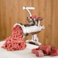 Mechanical Kitchen Meat Grinder JSW-8, Household aluminum handheld meat grinder chopper for making minced meat