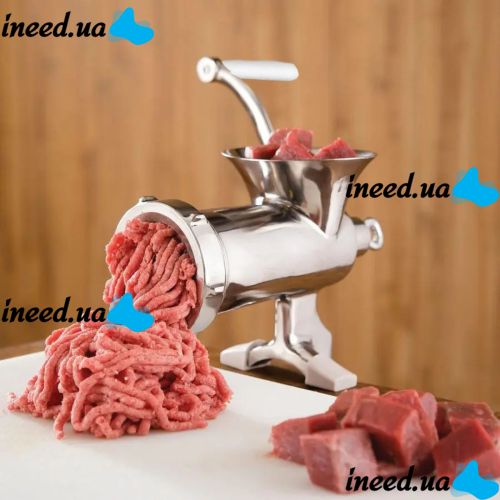 Mechanical Kitchen Meat Grinder JSW-8, Household aluminum handheld meat grinder chopper for making minced meat