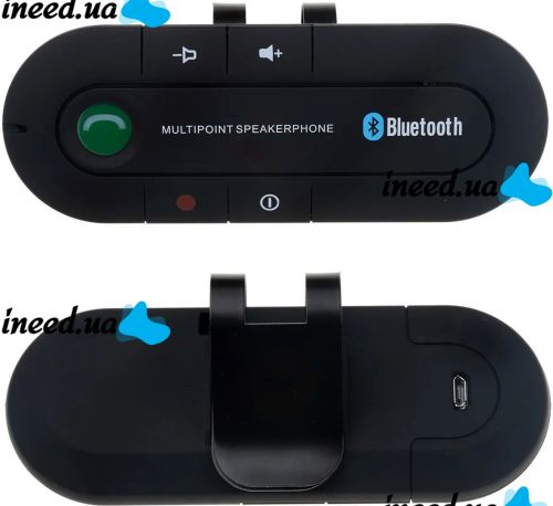 Car Wireless Speaker Julo HB 505-BT Hands Free Bluetooth Microphone with Speaker MP3 AUX Speakerphone with USB Phone Charger
