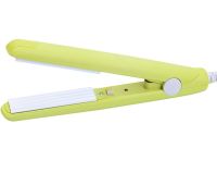 Mini curling iron for hair ProMozer MZ-7052 flat iron for styling and basal volume, travel ceramic curling iron with case 220W MZ7052
