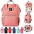LeQueen Mummy Bag organizer bag for stroller, moms backpack waterproof with thermal bottle pockets Living Traveling Shar