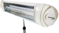 Awox Ecotec 2500W Infrared Electric Heater Quartz Floor Electric Heater, Wall Mounted UFO with Telescopic Leg for Home
