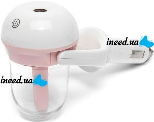 Автомобільний зволожувач повітря Car Charger Humidifier BA - 3 портативний авто освіжувач з очищувачем і USB 12V дифузор від прикурювача в машину