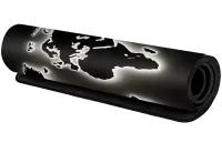 Glowing World Map HP227 80x30 cm computer gaming mat for keyboard and mouse, Mouse Gaming Surface