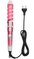 Spiral curling iron for hair styling Domotec MS-4901 device for curls and waves 19 mm cone curling tongs Nova NHC-8558