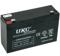 Sealed battery BATTERY UKC 6V 12A lead-acid rechargeable battery