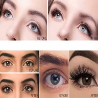 4D Vibely Xpress Control mascara with silk fiber, voluminous, waterproof with the effect of elongation 4D Black 10 ml