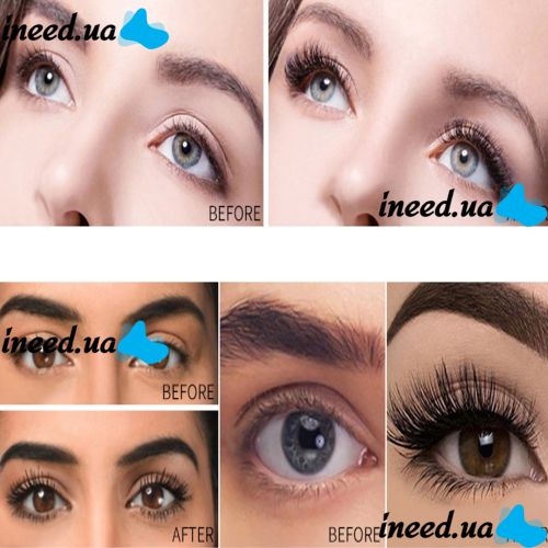 4D Vibely Xpress Control mascara with silk fiber, voluminous, waterproof with the effect of elongation 4D Black 10 ml