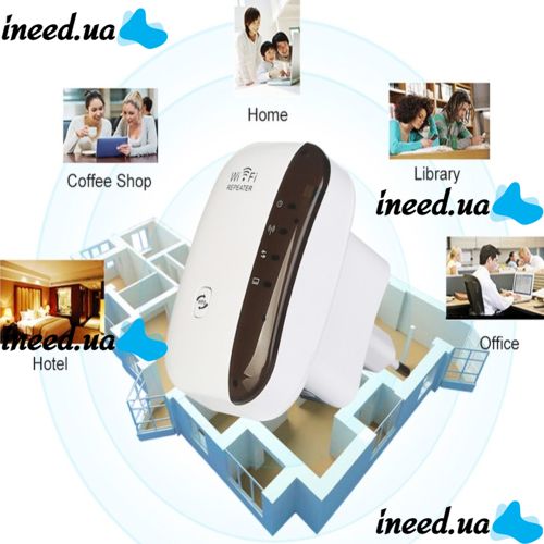 Беспроводной Wi-Fi Repeater LV-WR31-36 репитер сети 300 Мбит/с, 2dBi, WLAN усилитель сигнала роутера, ретранслятор, расширитель диапазона