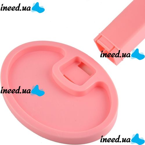 Косметическое сенсорное зеркало для макияжа Magic MakeUp Mirror вращается на 180 настольное зеркало на подставке с подсветкой 22 LED USB Розовое