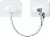 Window blocker with key Child Safety Lock AND-93 child safety lock, protection for furniture, wardrobe, refrigerator, lock with cable for children