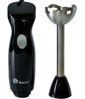Domotec MS-5101 Submersible Hand Blender with 350W Metal Leg , Universal Electric Kitchen Chopper Domotec MS5101 350W Black