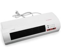 Настінний електричний тепловентилятор Domotec MS-5961 з пультом 2000W Керамічний обігрівач на стіну теплова завіса Домотек MS 5961 з таймером