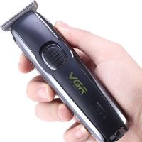 Профессиональная аккумуляторная машинка для стрижки волос и бороды VGR V-020 беспроводной водонепроницаемый триммер с насадками для усов USB зарядкой