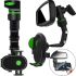 Universal Car Phone Holder Universal Clip 360° Smartphone Mount for Car Rear View Mirror with Rotation Black