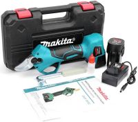 Battery Electric pruner Makita DUP265Z 12V 5AH Li-Ion garden pruner for pruning branches and trees with 2 batteries in a 12V case