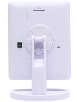 Косметическое сенсорное зеркало для макияжа Magic MakeUp Mirror вращается на 180 настольное зеркало на подставке с подсветкой 22 LED USB Белое