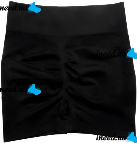 Women's Seamless Lifting Yoga Shorts XZY8855 Stretchy High Waist Push-Up Sport Cycling Shorts for Fitness Black S-XXL