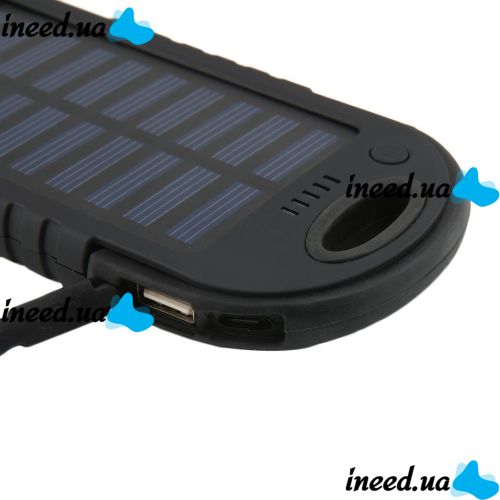Portable Charger Power Bank Solar Charger JS-3 50,000 mAh power bank with carbine on a solar battery, external battery 50,000 mAh