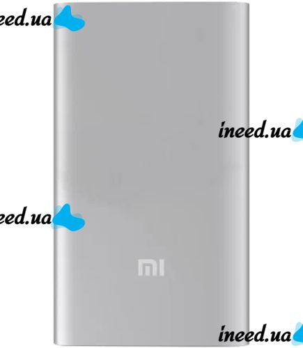 Портативное зарядное устройство Xiaomi MI Power Bank 20800 mAh внешний аккумулятор, зарядка для телефона IOS Android повербанк 2.1А USB Серебристый
