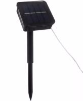Набор садовых светильников Solar Фламинго 3 штуки с солнечной панелью, Уличный светильник Strend Pro Flamingo 52 см теплый белый в землю для сада