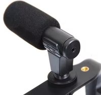 Live Broadcast TL-49T 4in1 phone cage tripod with Led light and microphone, Monopod smartphone holder with remote control for selfies and video