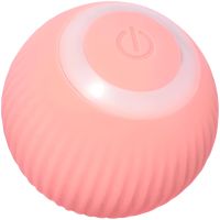 Интерактивная игрушка мяч Pet Gravity 4.3 см для котов и кошек с хаотичным движением и подсветкой, Смарт вращающийся шарик для животных от USB