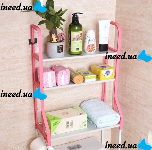 Stand above the toilet bowl Supretto Toilet Rack 160x50 cm floor shelving, shelf shelf for bathroom and toilet storage organizer