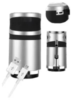 Automatic Water Pump for a bottle of Water Dispenser XL-129 Silver, Portable Battery Pump Electric Dispenser Dispenser for Cooler