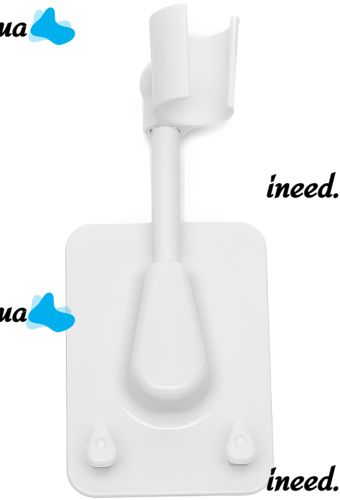 Настінний тримач для душової лійки Shower Holder AND - 129 універсальне обертові кріплення з 2 гачками для ручного душу на присоску у ванну