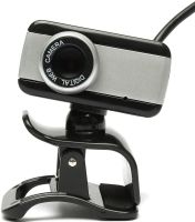 Провідна веб камера з мікрофоном Digital HD Camera RD517 640х480 універсальна зовнішня USB веб-камера на прищіпці для ПК комп'ютера і ноутбука Чорна