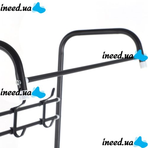 Напольная вешалка для одежды Corridor Rack 170Х35 см передвижная вертикальная стойка для хранения вещей с полками для обуви, стойка-вешалка в коридор
